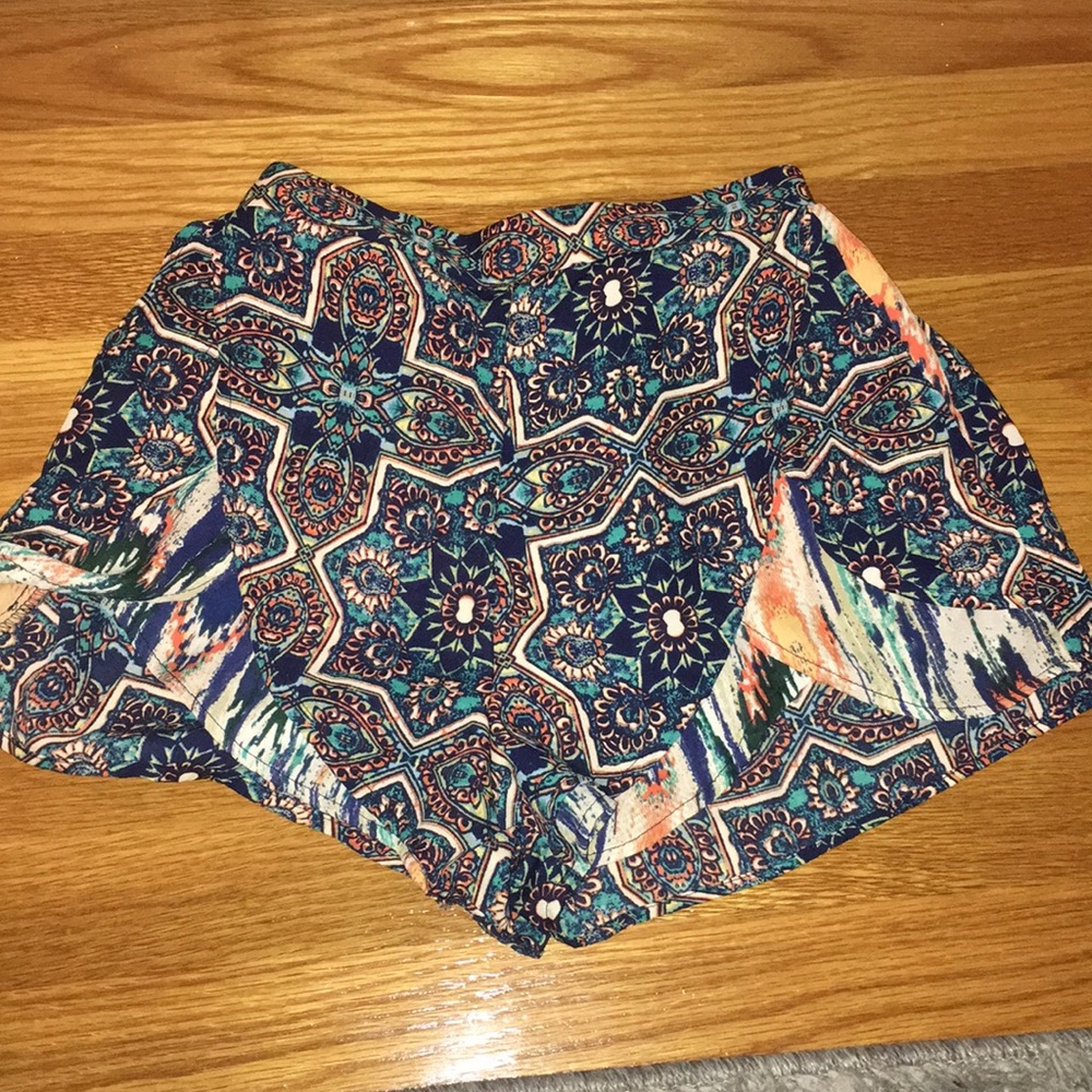 High waisted shorts